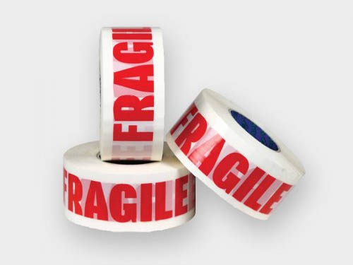 Printed Fragile Packing Tape