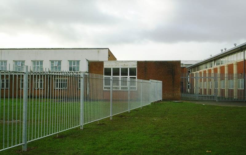 Steel Railings for Parks & Schools