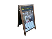 Chalk Board with Display Panel