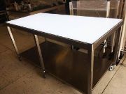 Stainless steel food grade inspection light table 