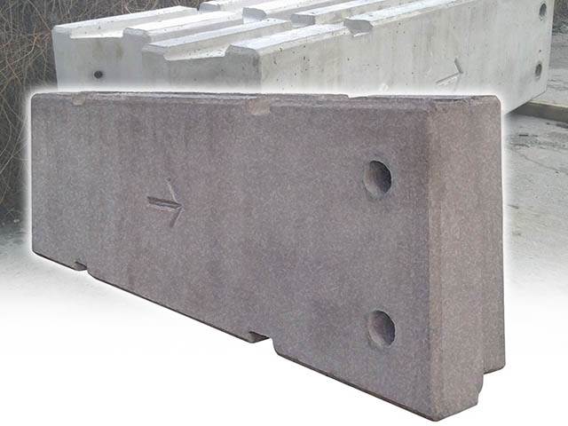 Temporary Vertical Concrete Barriers