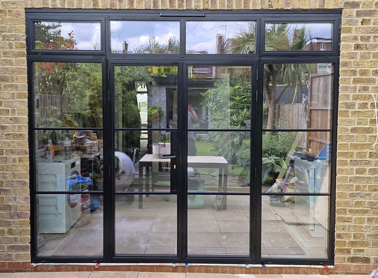 Aluminium External Steel Look Doors and Windows