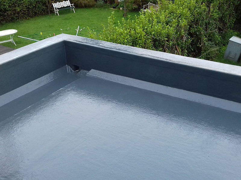 Fibreglass Flat Roofing Installation