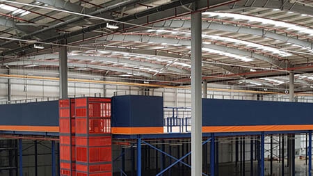 Expand your workspace with mezzanine flooring