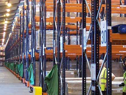 Wide Aisle Pallet Racking