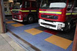 Durable resin flooring installed with minimum disruption and downtime