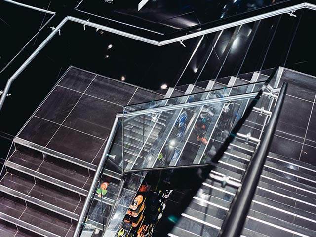 Retail Mezzanine Floor Stairs