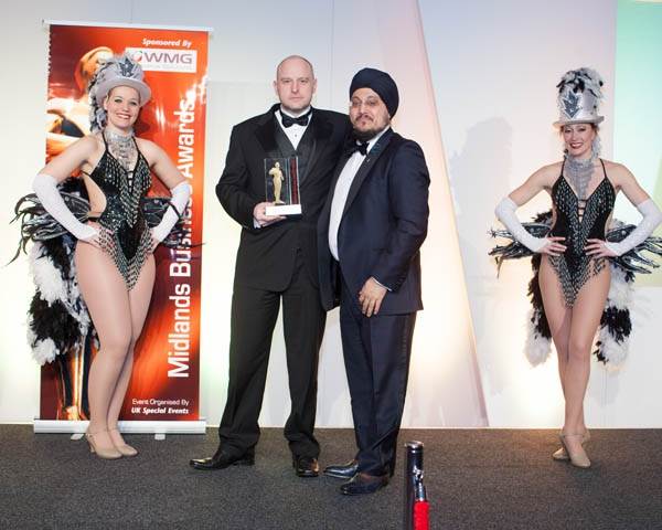 Winner Malcolm Hall Midlands Business Awards