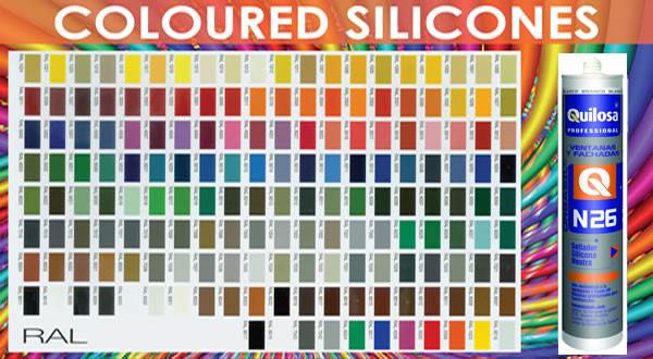 Silicone Colour Chart
