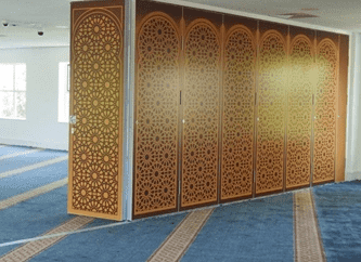Bespoke Partitions Are Stylish Addition To Town Mosque