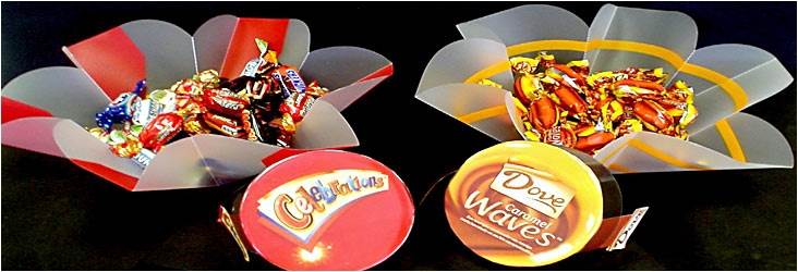 Celebrations Die Cut Packaging