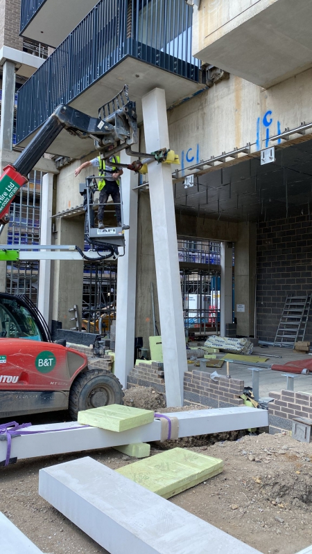 Case Study | Bespoke Forklift Attachments Helps Construction Consultancy Complet