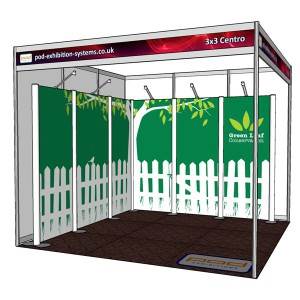 What to put in a 33 Exhibition Stand Space?