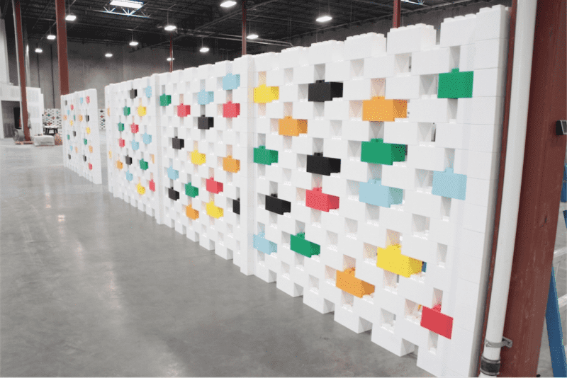 Creating Walls with EverBlock Building Blocks