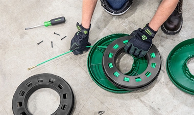Greenlee® REEL-X™ Line of Electrical Fish Tapes