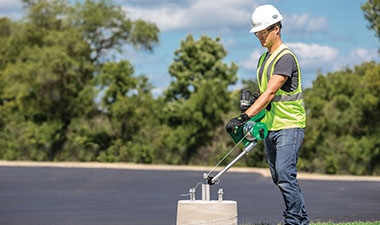 Greenlee Cordless G1 Versi-Tugger Handheld Puller is versatile and portable.