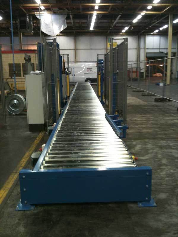 Auto pallet strapping system
