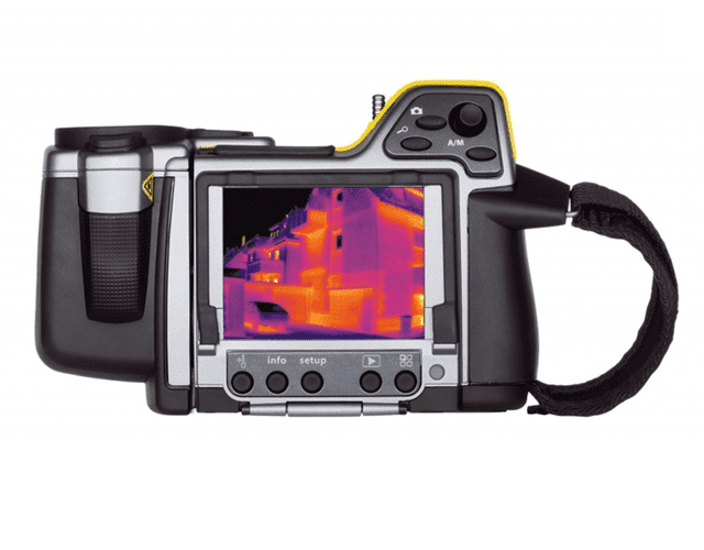 FLIR thermal camera for building inspection
