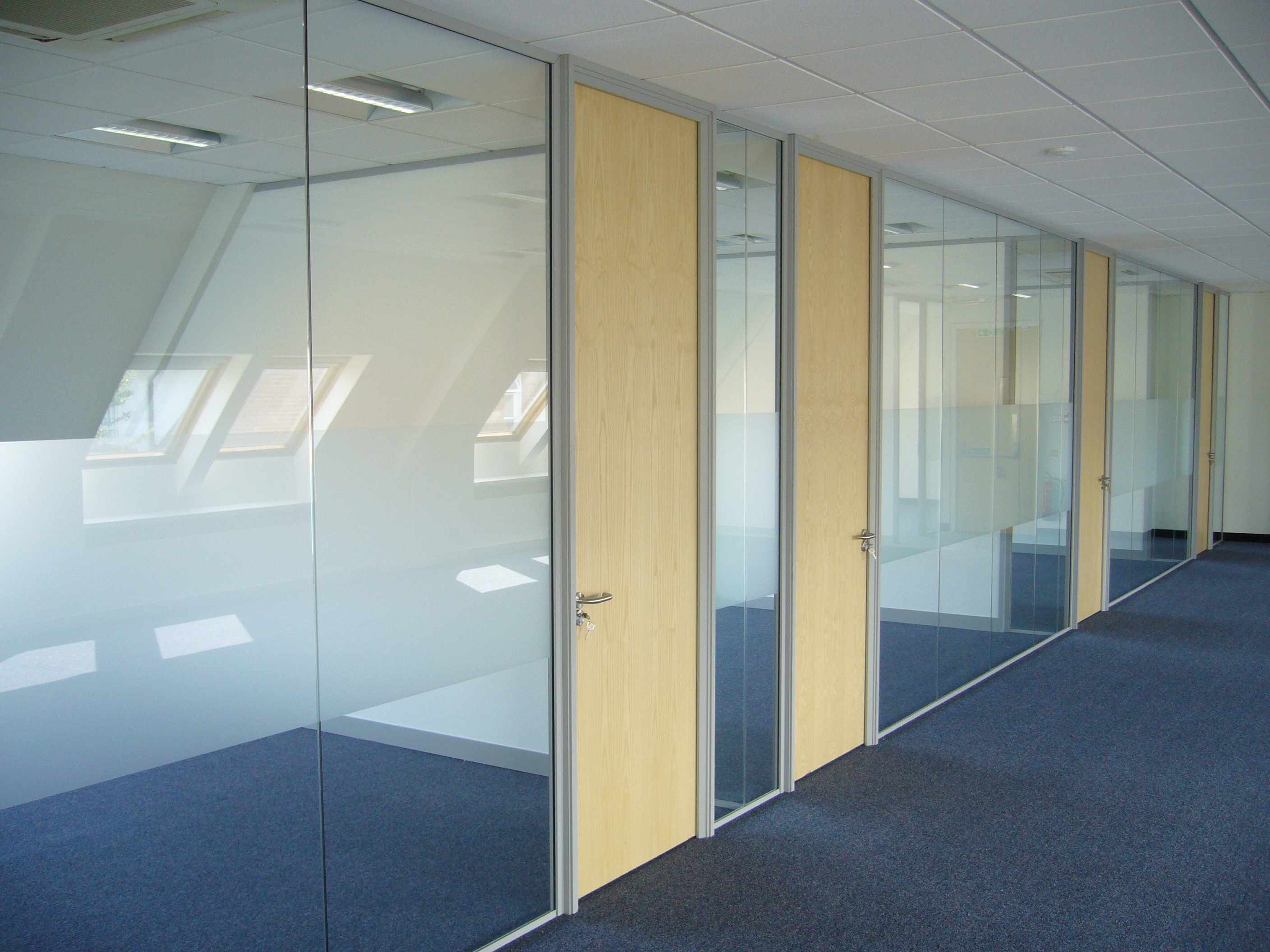 Frameless Glass Partitioning