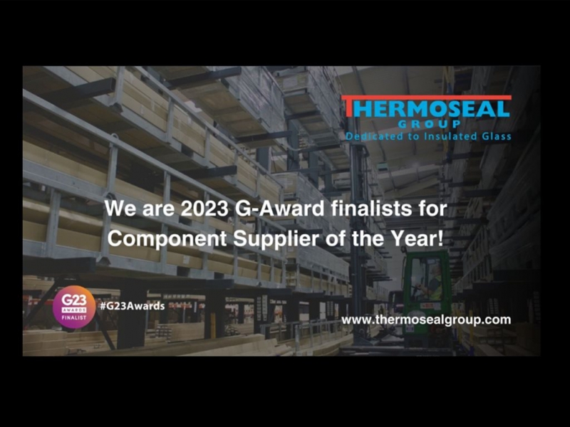 Thermoseal Group nominated as G23 'Component Supplier of the Year' Finalist