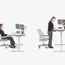 Good ergonomics is about moving and standing as well as sitting