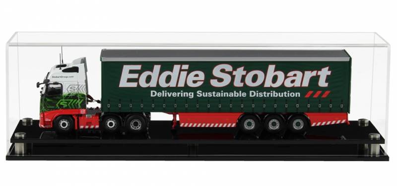 Acrylic 1:150 Scale Model Truck Display Case