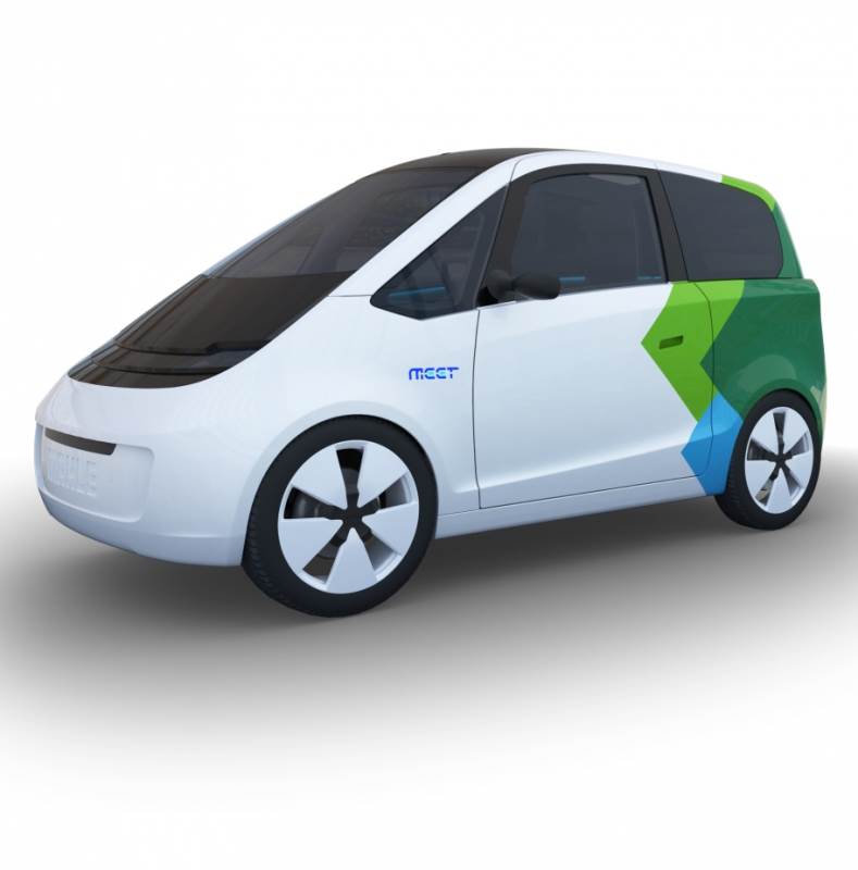 Urban mobility: The MAHLE 48-volt vehicle concept MEET
