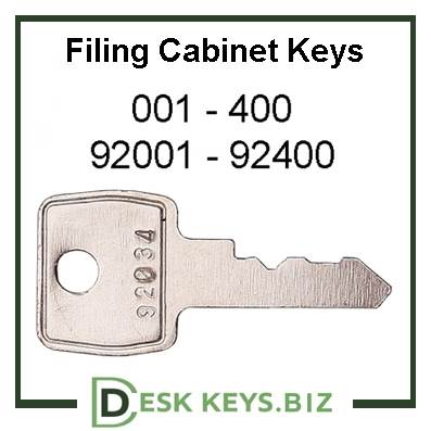 Filing Cabinet Keys available next day
