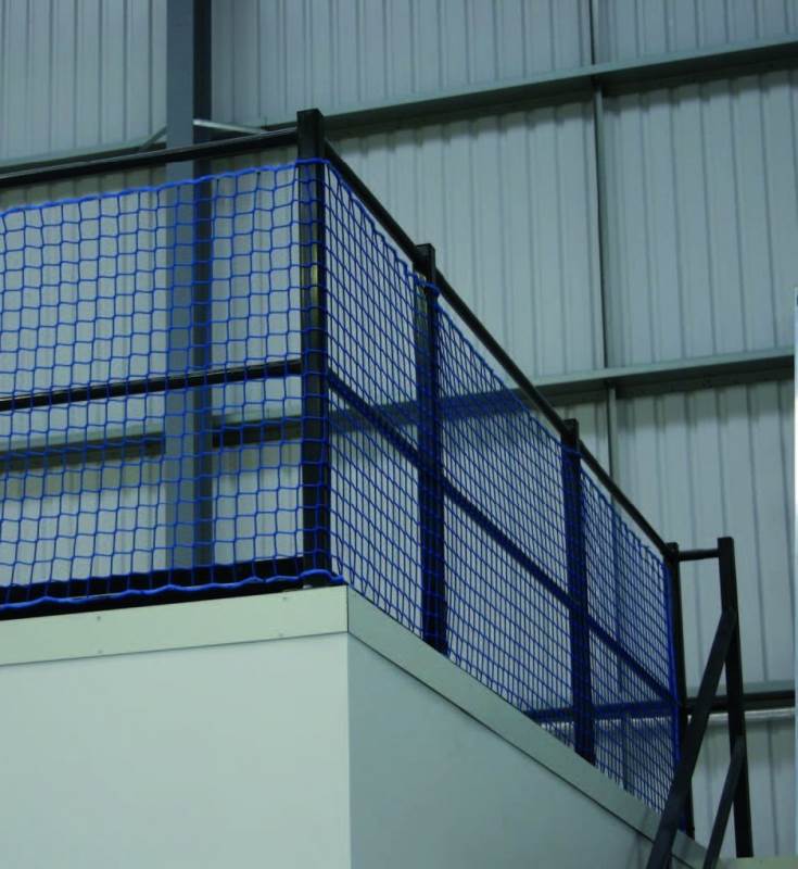 Mezzanine Handrail Netting in 6 colours APX3DB01A