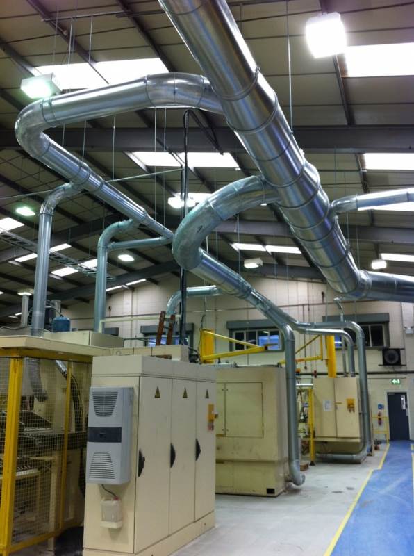 Abrasive Wheel Manufacture Extraction System