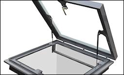 Astroglaze Glass Access Hatch Rooflights