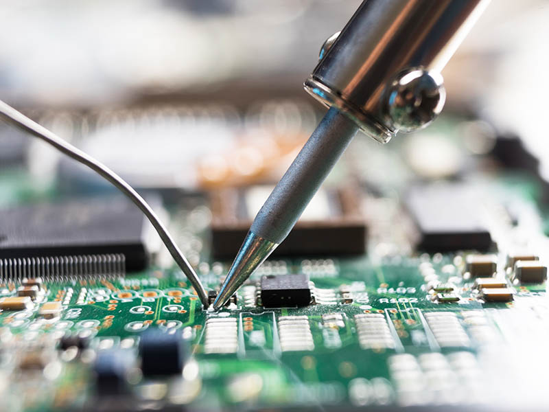 Through Hole PCB Assembly