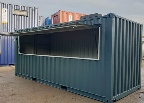 Shipping Container Bar Conversion