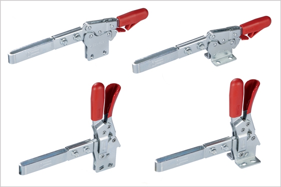 New Elesa toggle clamps with extended lever solve the reach problem