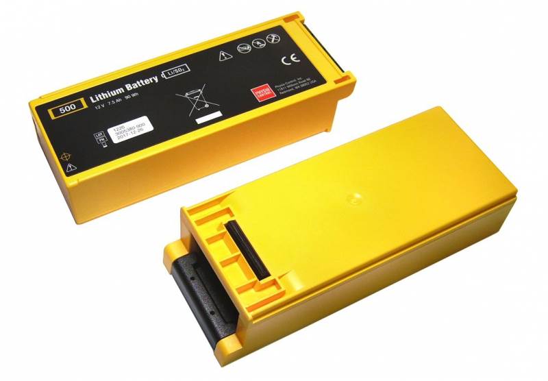 Physio Control Lifepak 500 AED lithium battery