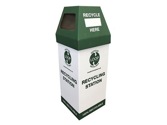 Cardboard Recycling Bins