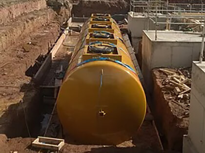 Below Ground Fuel Storage Tanks