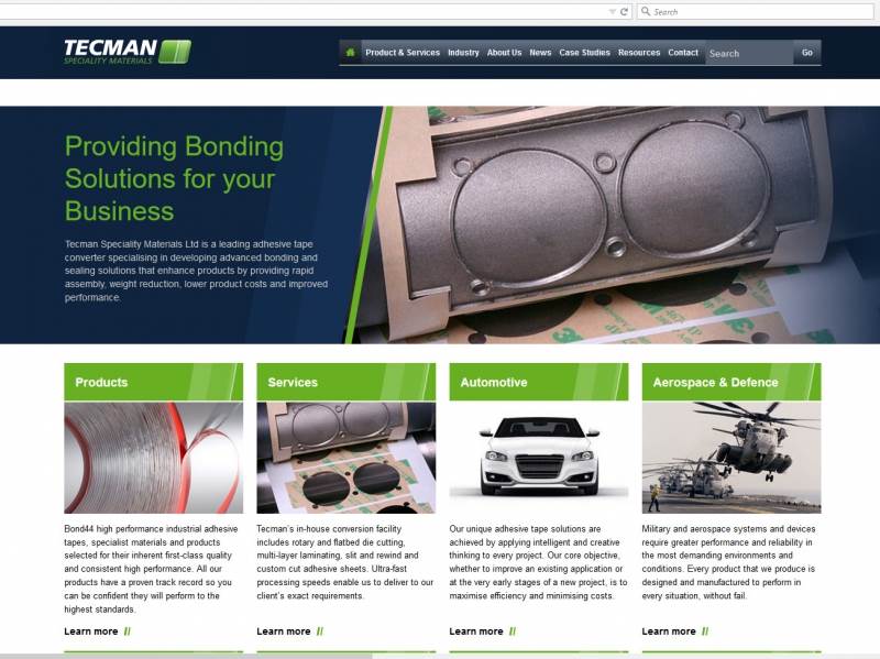 New Updated Tecman Website