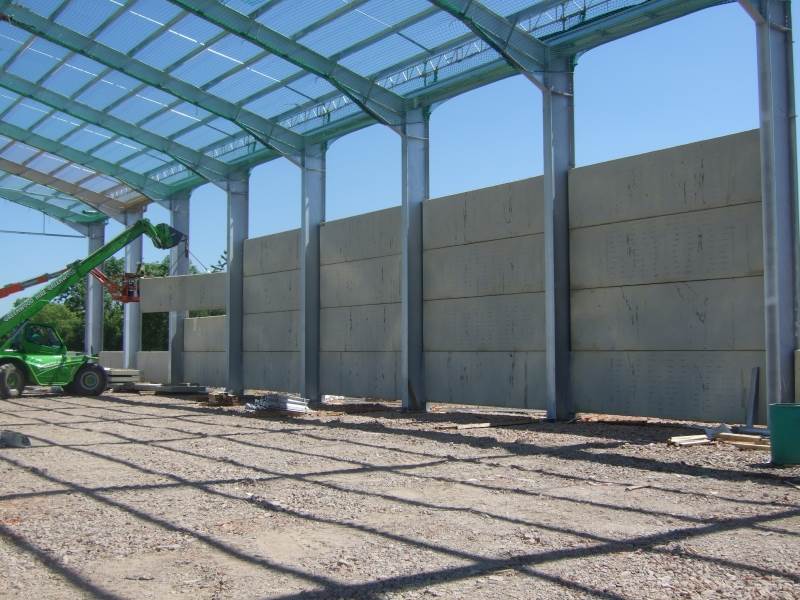 Prestressed Concrete Horizontal panels 