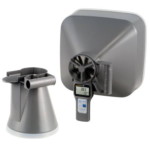Vane anemometer PCE-VA 20-SET turns out very helpful for HVAC applications