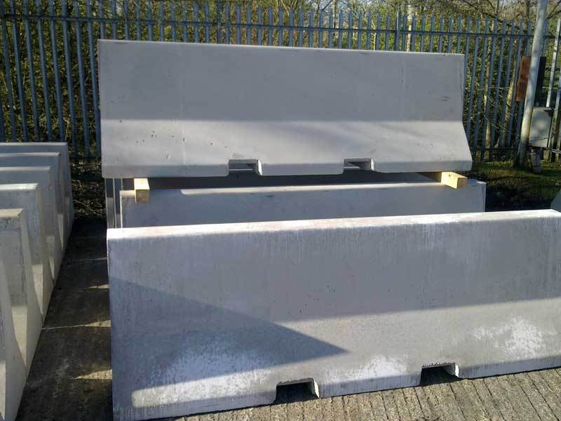 Concrete Jersey Barriers