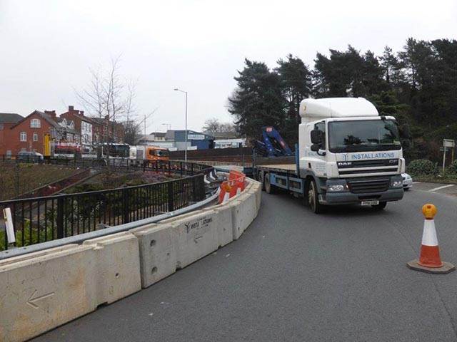 Temporary Vertical Concrete Barriers