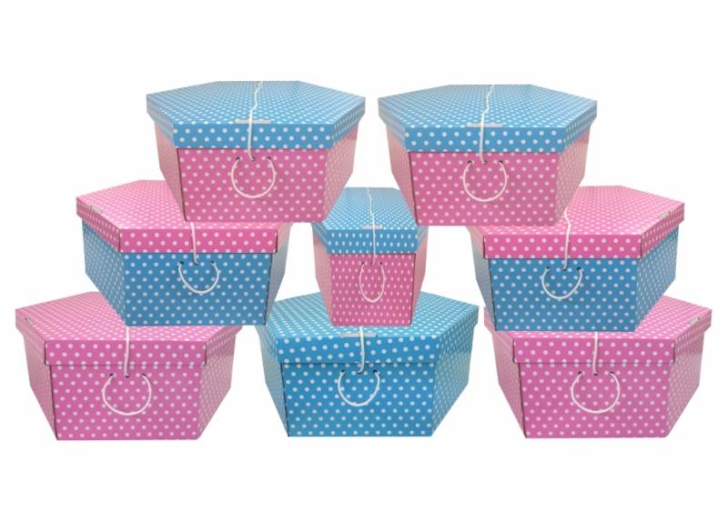 Polka Dot Hat Boxes