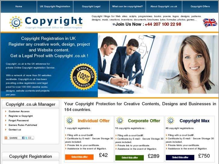 Copyright Service in London