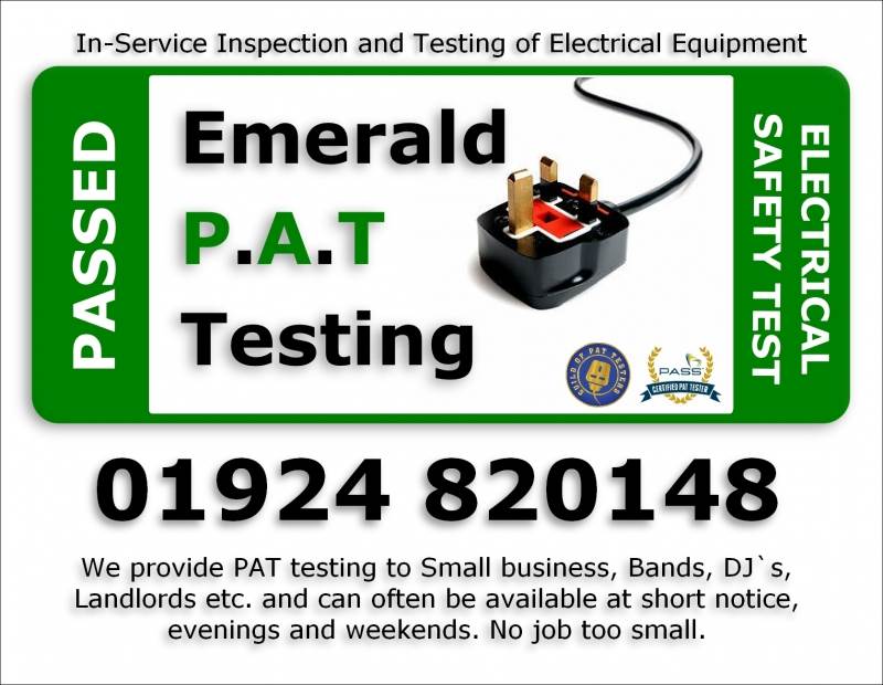 Main image for Emerald PAT Testing