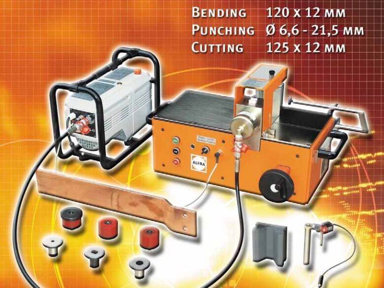 Portable Busbar Bending Machine 120mm x 12mm