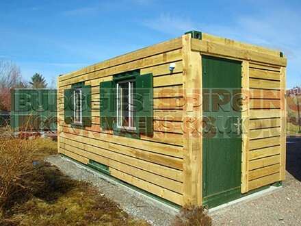 Cladded Office Container
