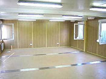 Several Linked Container Offices 