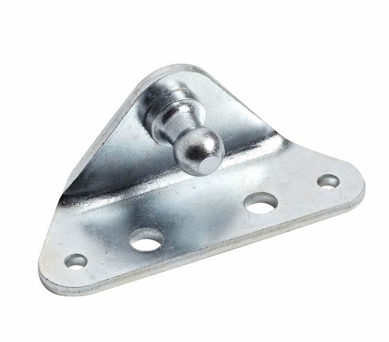 Gas spring mounting brackets