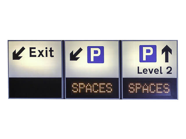 LED Car Park Signs